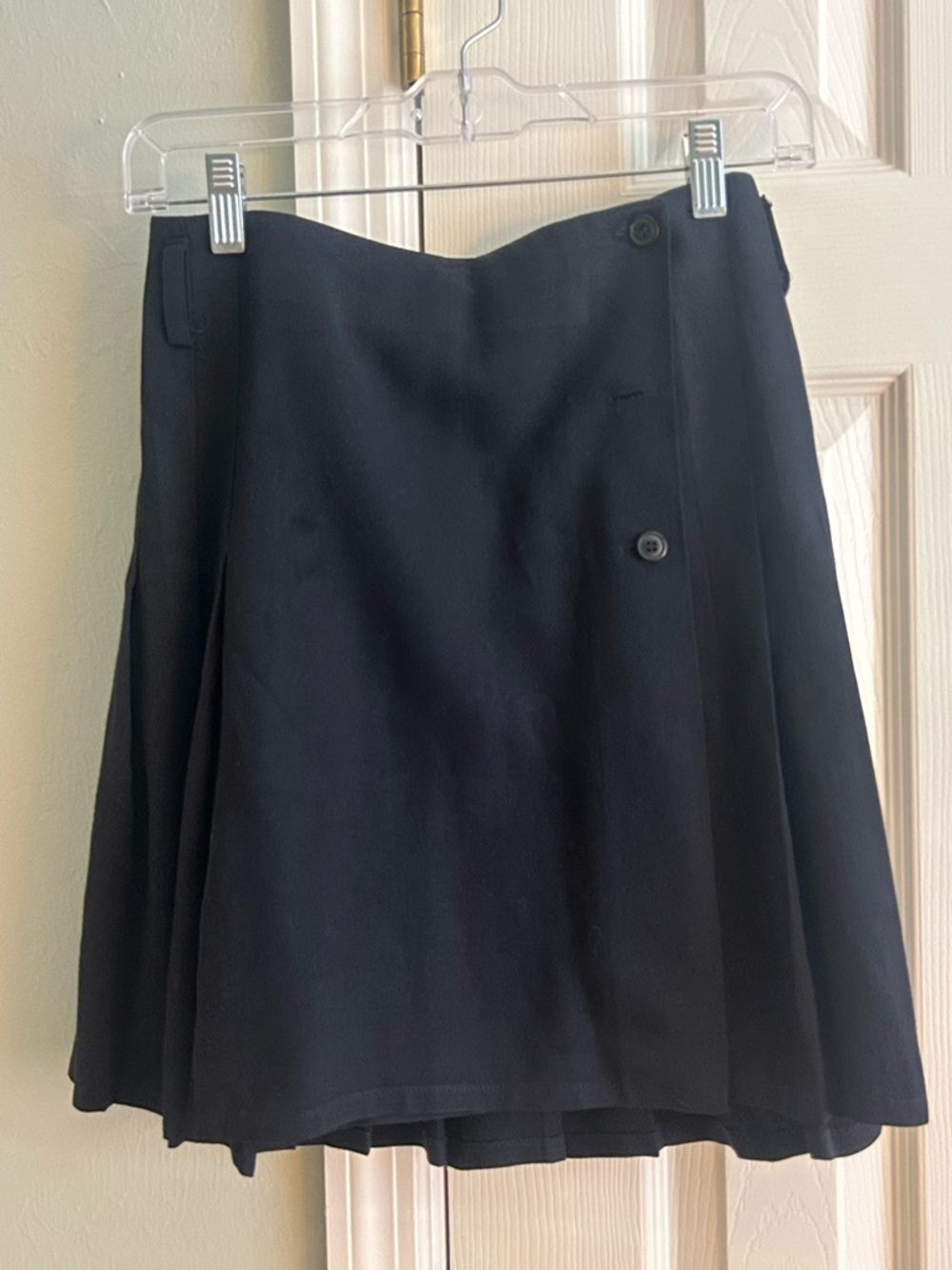 Express Black Circle Skater Skirt
